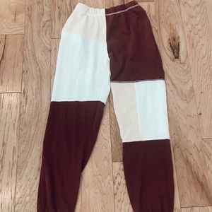 Color block Sweatpants